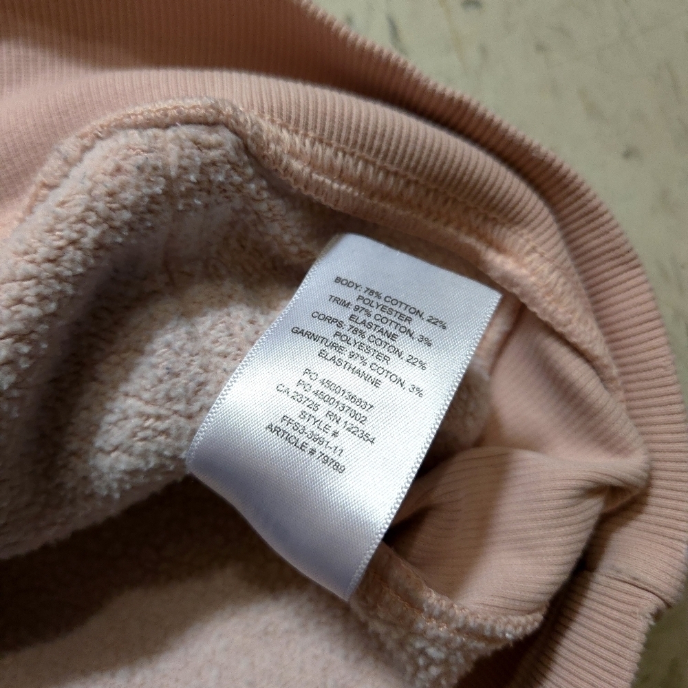 TNA | Light Pink Zip-Up Hoodie *NO SIZE* - Picture 9 of 11